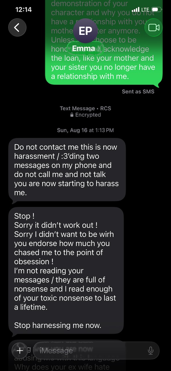 WhatsApp Message