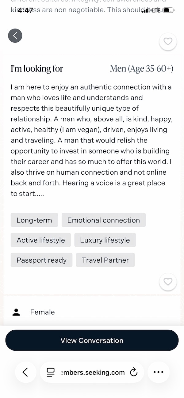 Sugar Baby Outreach